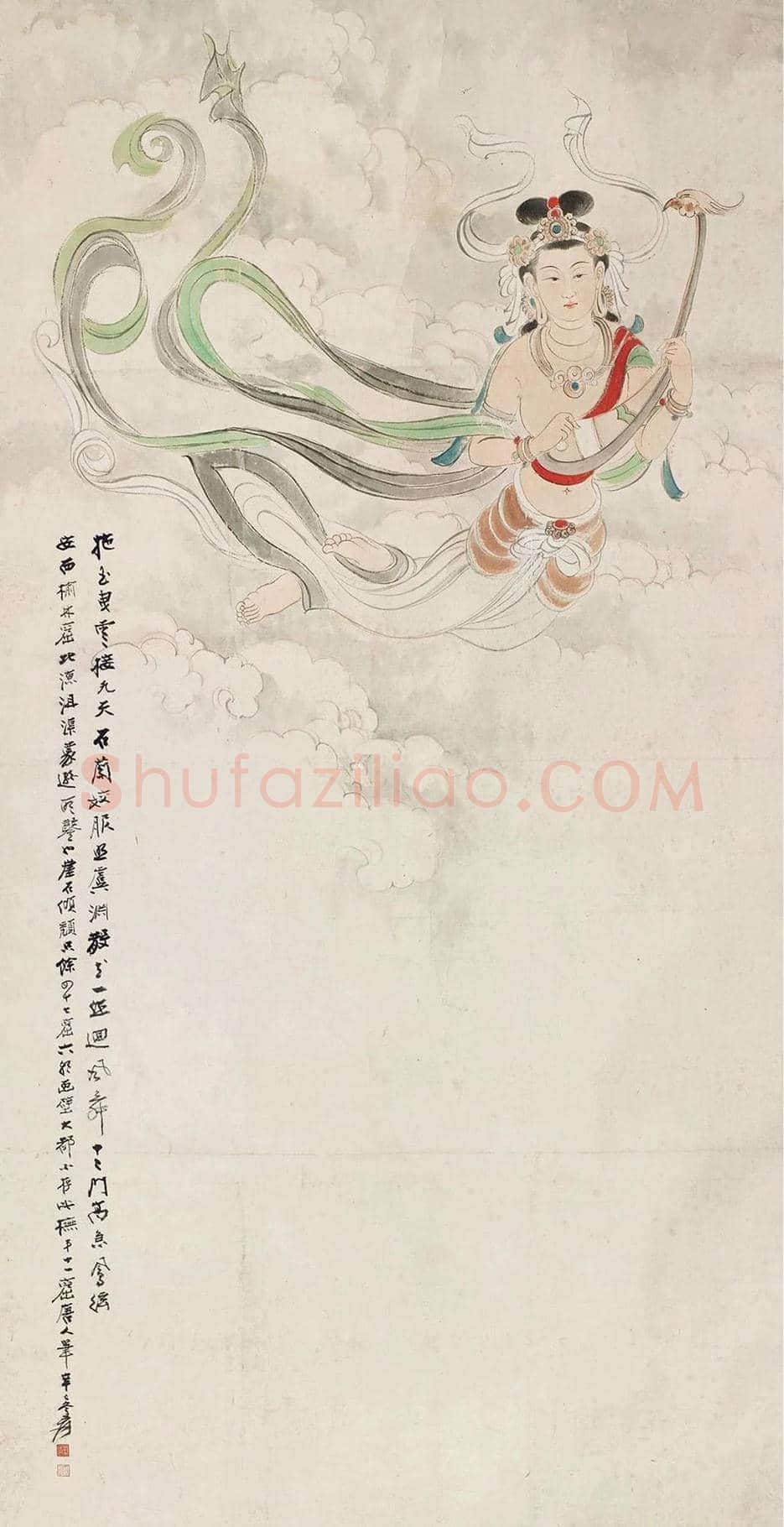 张大千宗教题材作品市场价格 | 书画科普