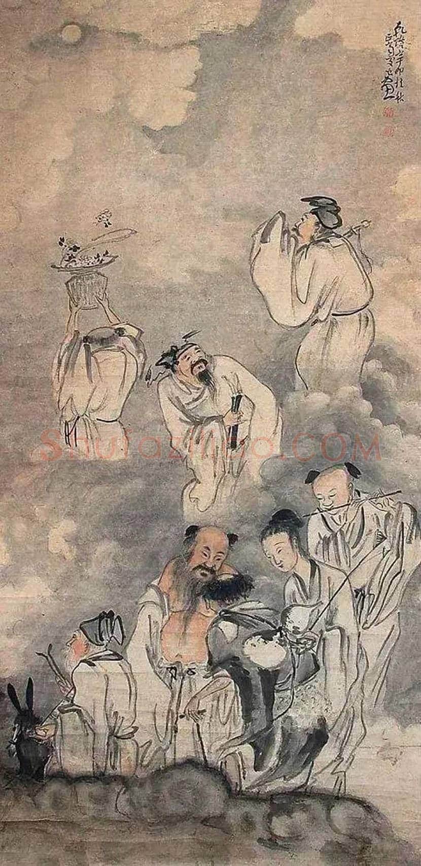 闵贞人物画欣赏 | 书画知识