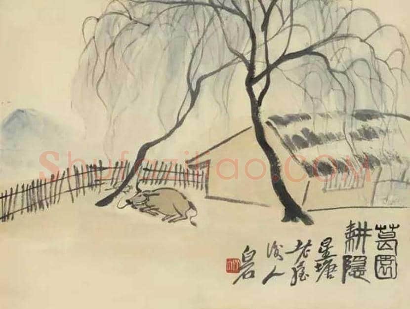齐白石《借山图册》欣赏 | 书画科普