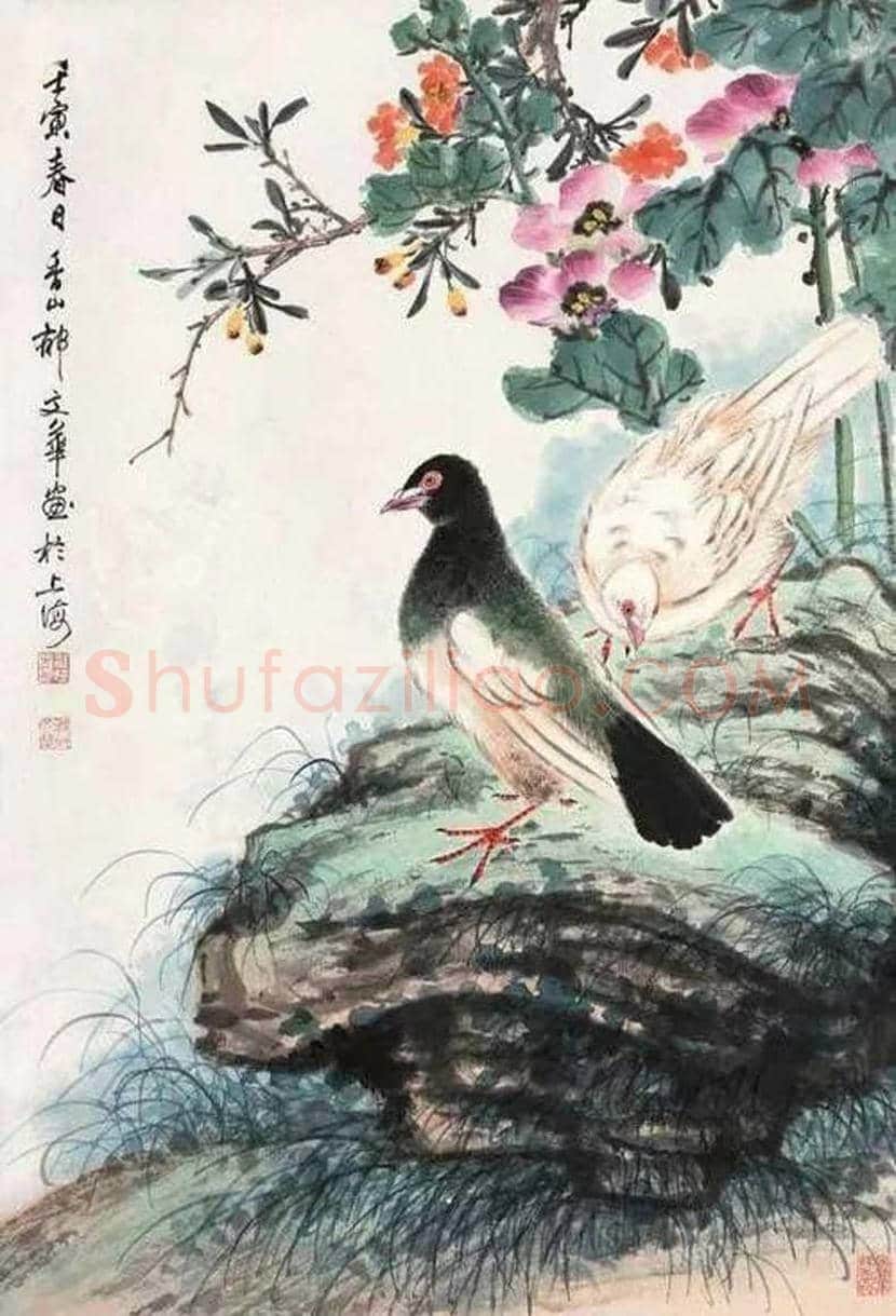 郁文华作品欣赏 | 书画资料