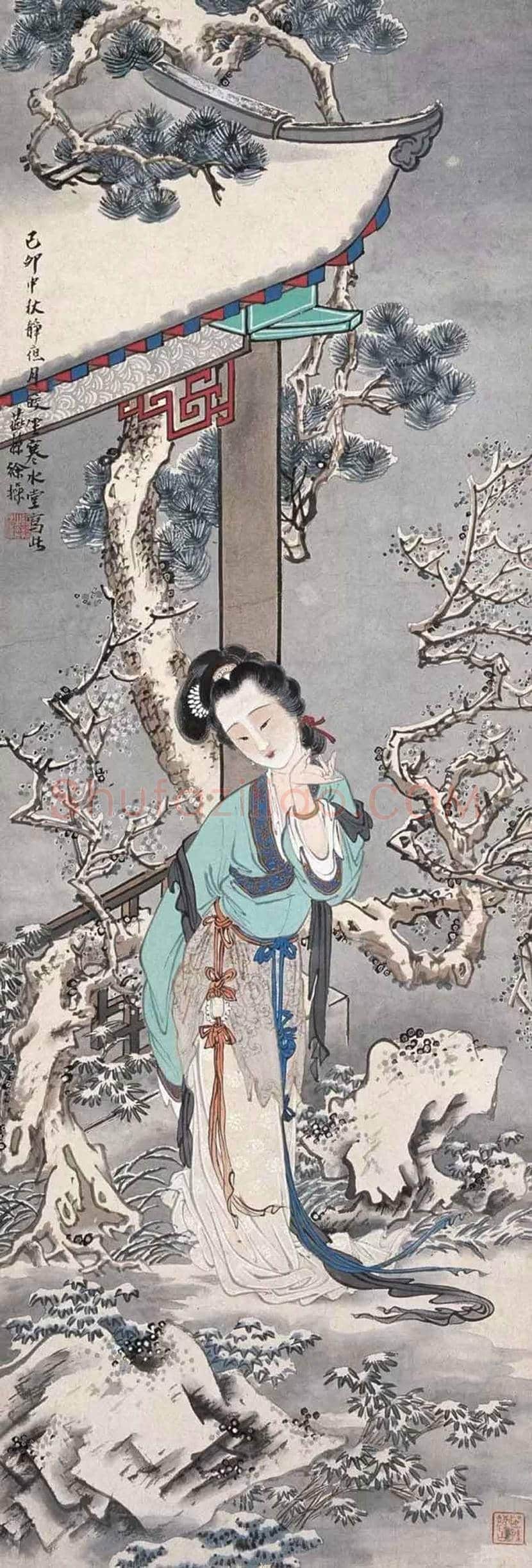 徐燕孙人物画作品欣赏 | 书画讲解