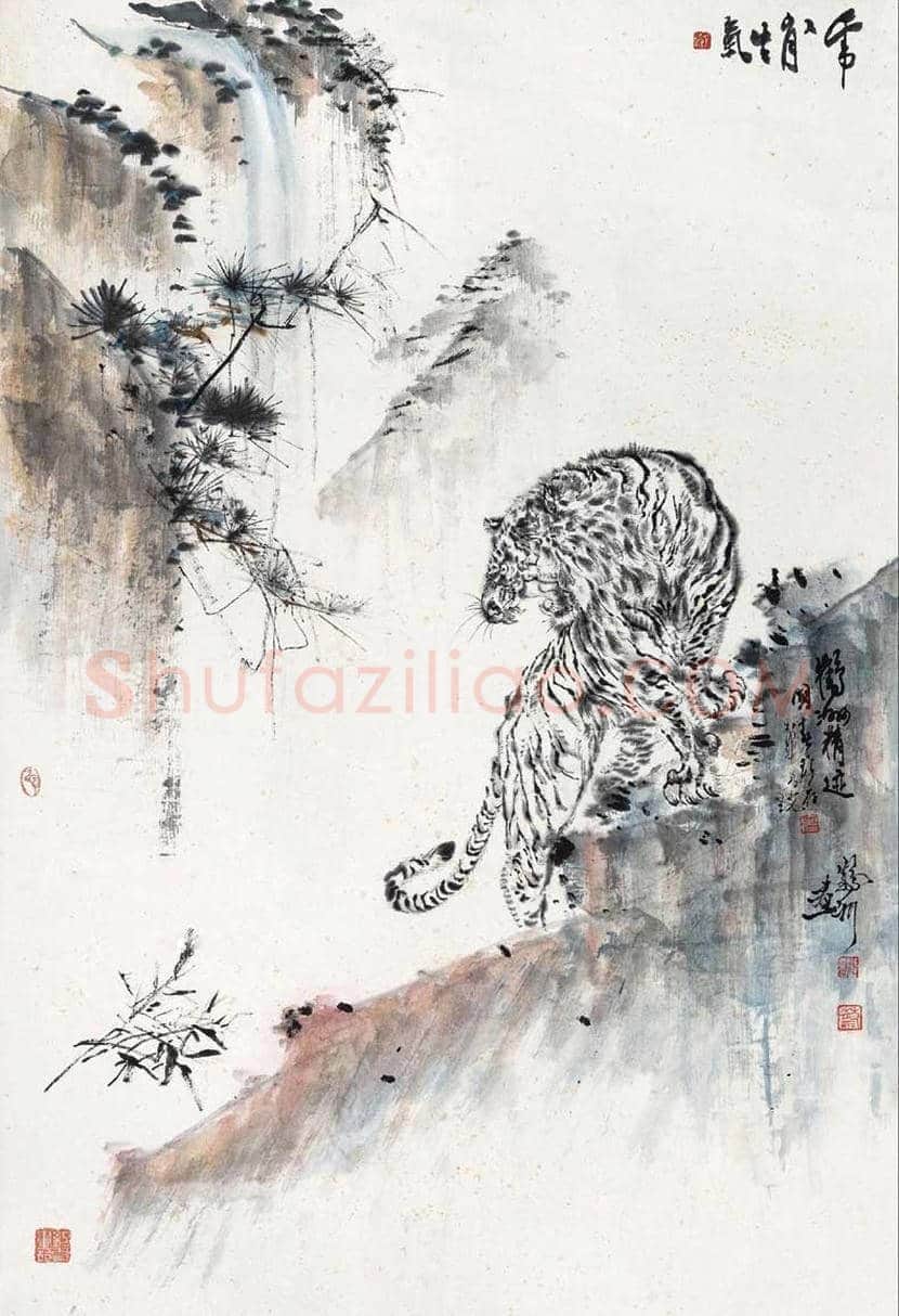 蔡鹤洲国画作品欣赏 | 书画常识