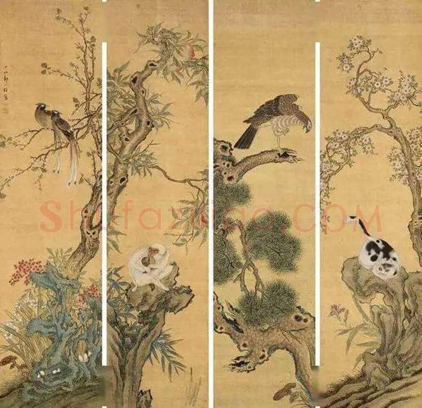 邹一桂工笔花鸟画作品欣赏 | 书画学堂