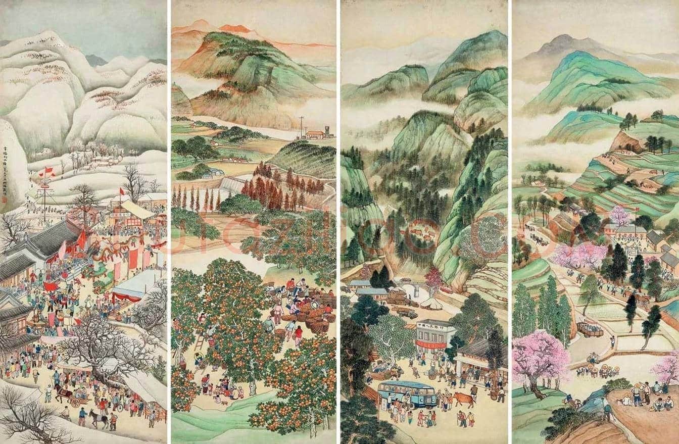何海霞作品价格，多少钱一平尺？ | 书画常识
