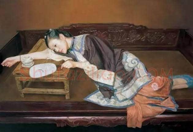 陈逸鸣笔下的女人,也极具东方神韵! | 书画资料