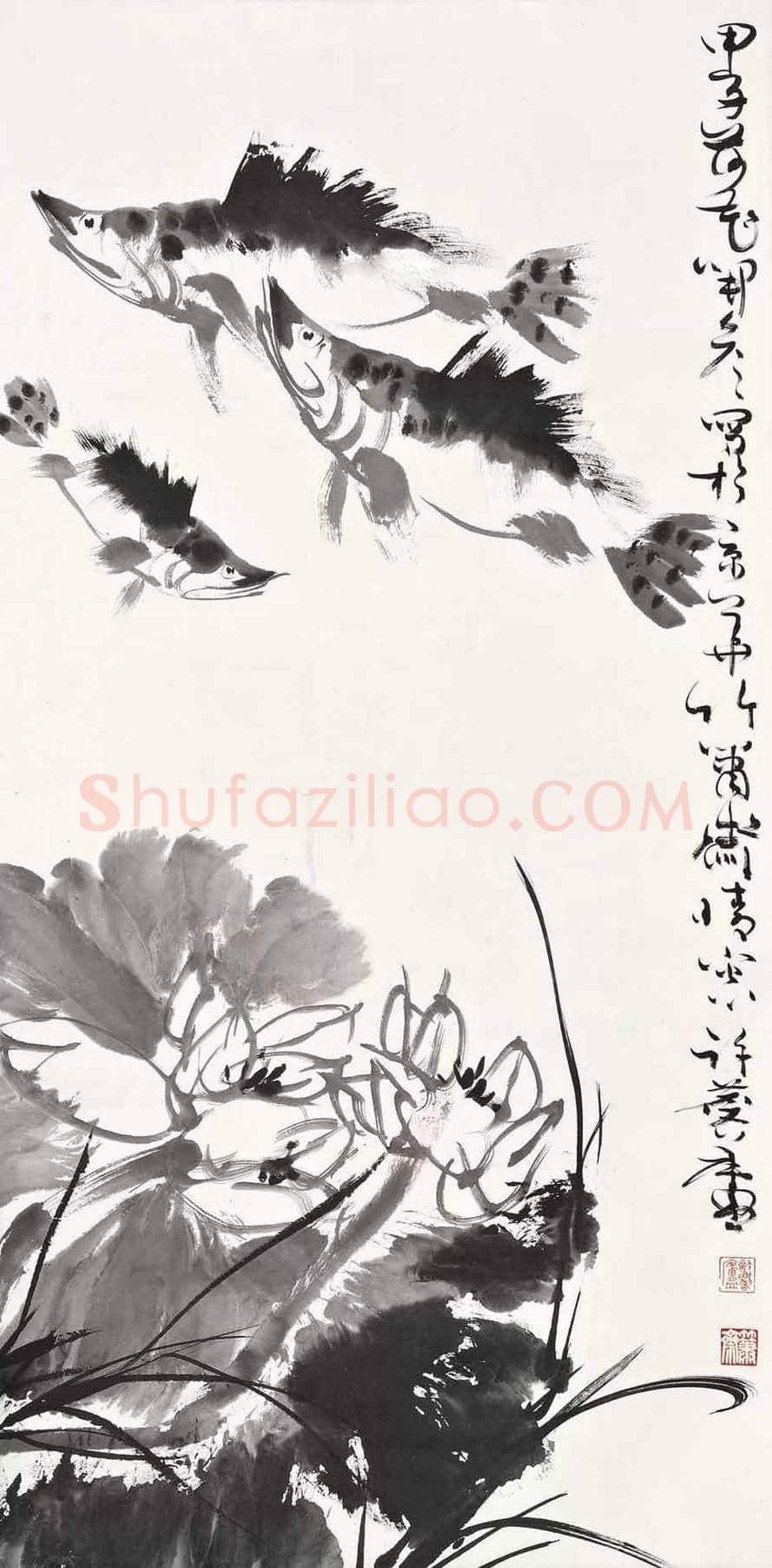 许麟庐写意花鸟作品欣赏 | 书画讲解