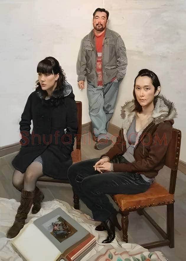 陈丹青作品:有一种优雅而朴素，睿智而率真的气质 | 书画百科