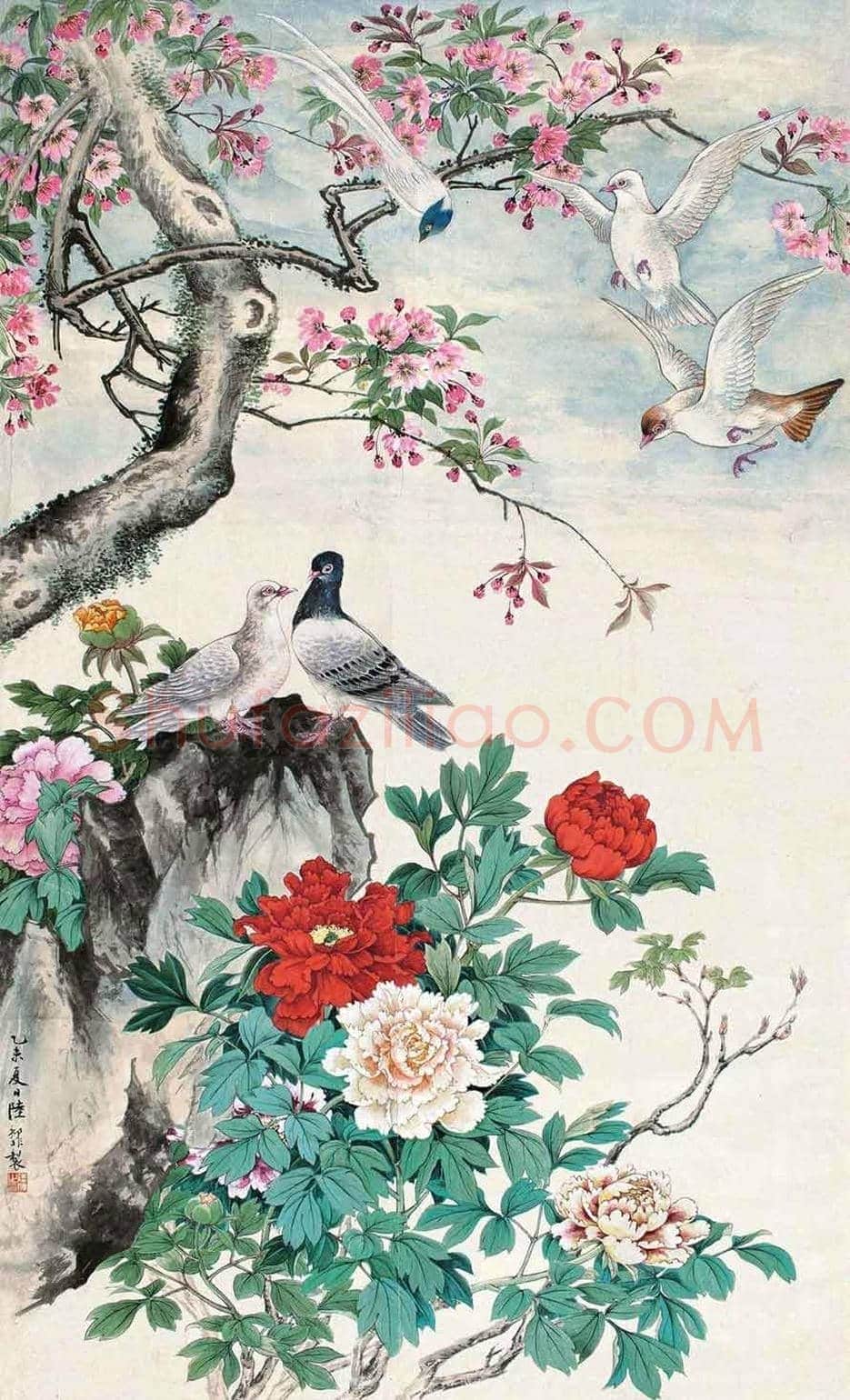 陆抑非花鸟画价格纪录,最贵作品都有哪些? | 书画讲解