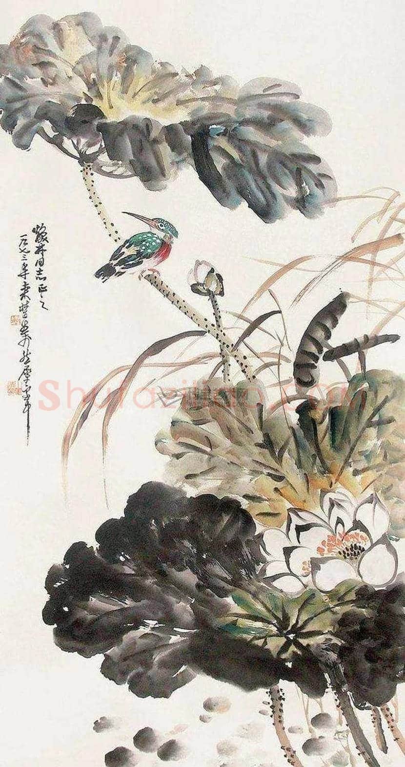 来楚生作品欣赏 | 书画资料