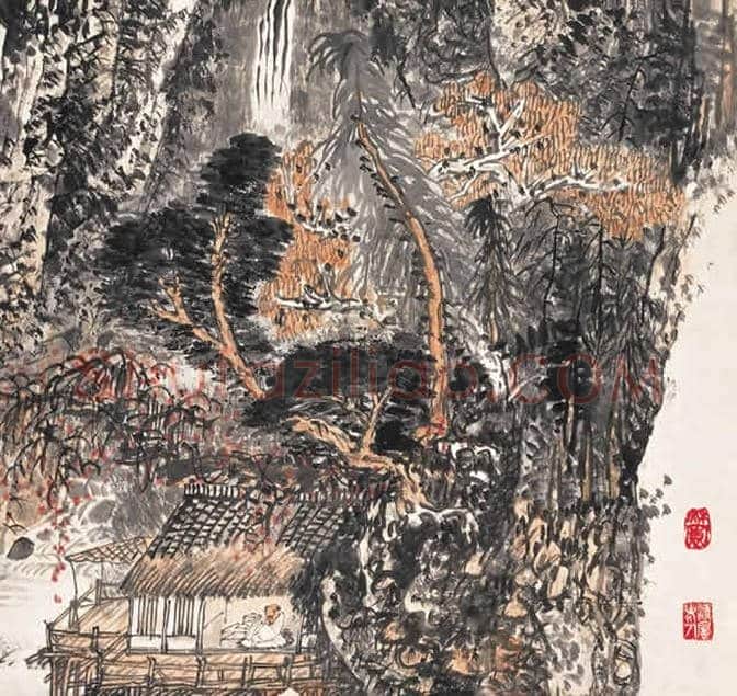 绘画奇人黄秋园作品欣赏(100幅) | 书画百科