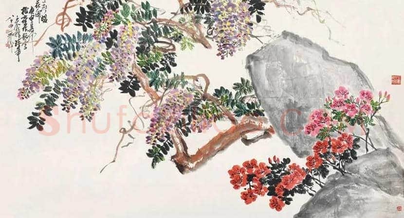 王个簃花鸟画作品欣赏 | 书画文摘
