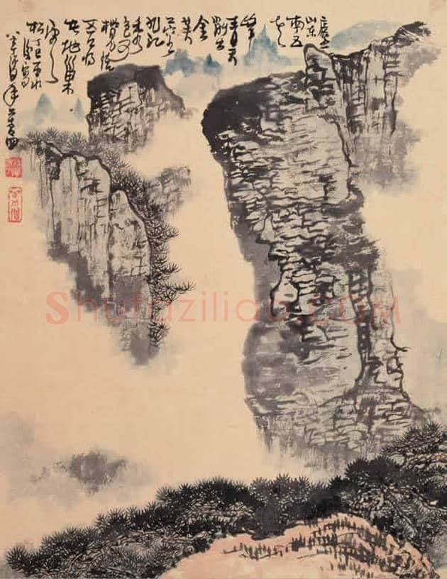 绘画奇人黄秋园作品欣赏(100幅) | 书画百科
