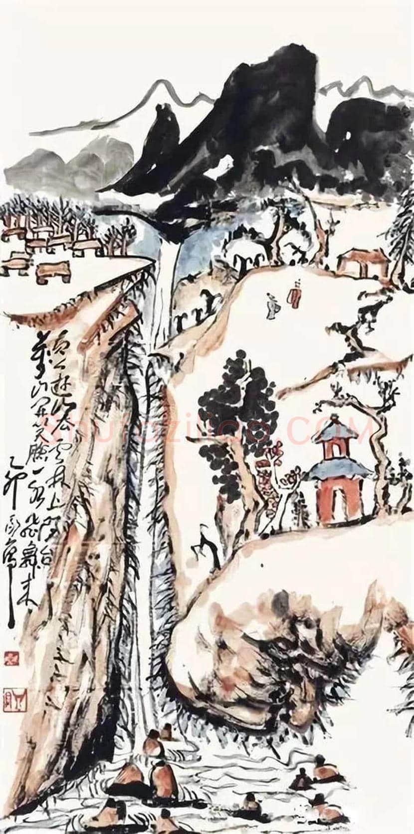 丁衍庸国画作品欣赏 | 书画常识