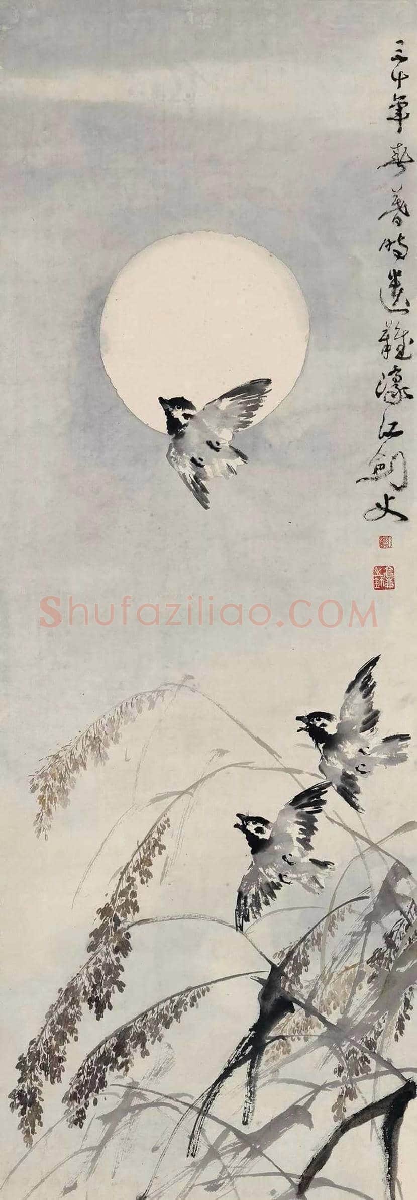 高剑父国画作品欣赏 | 书画知识