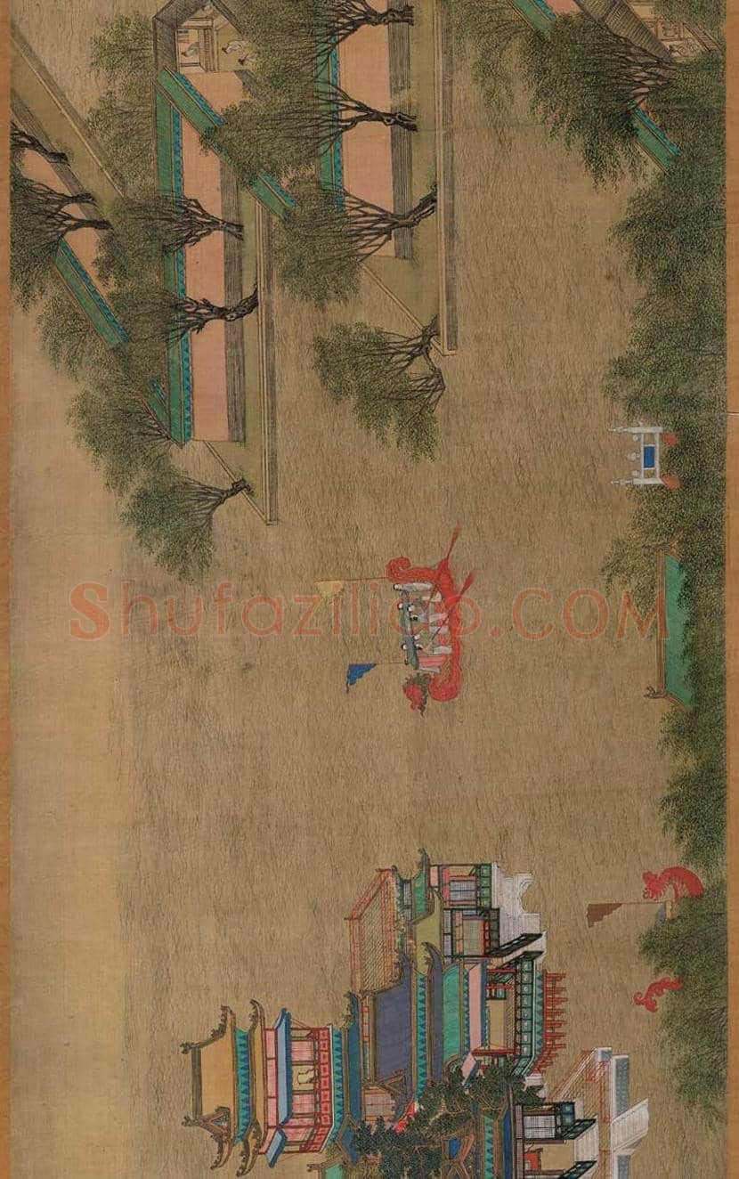 仇英《清明上河图》 欣赏 | 著名国画图片