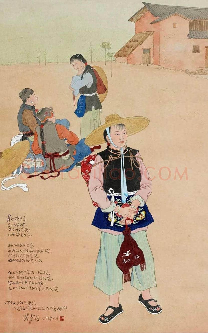 潘絜兹作品欣赏 | 书画知识