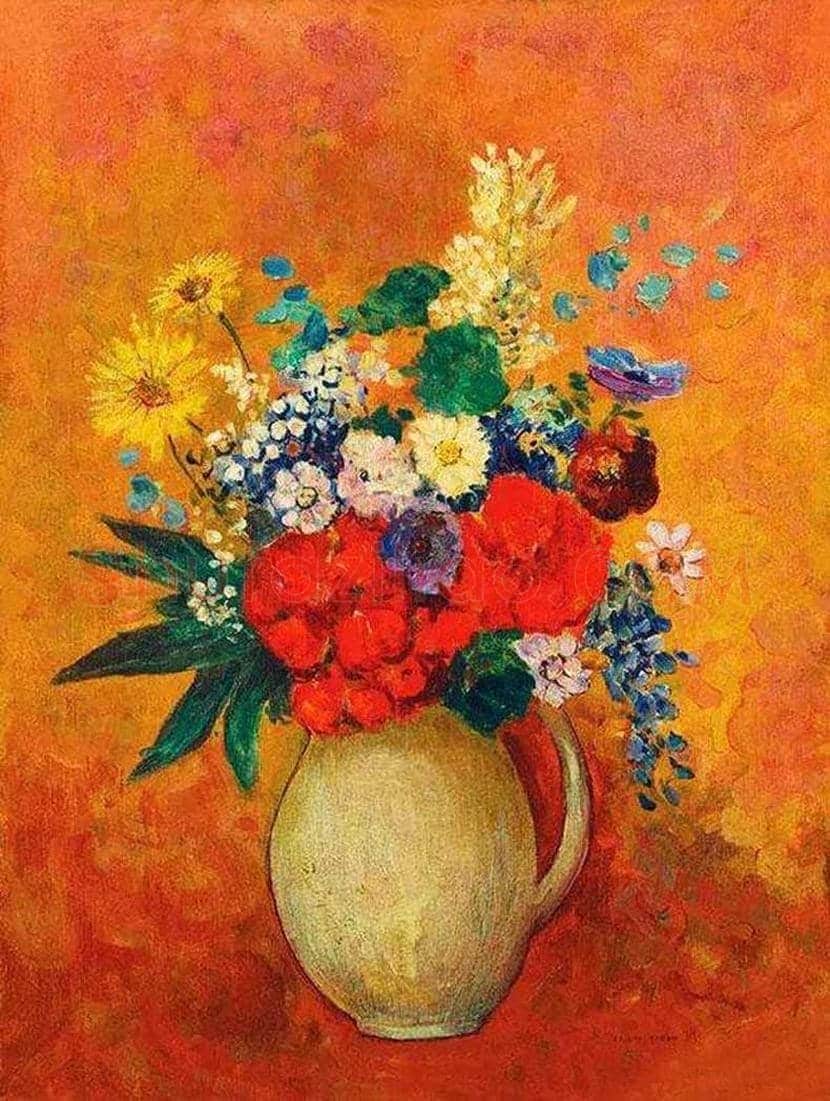 奥蒂诺·雷东的花卉作品欣赏 | 书画百科