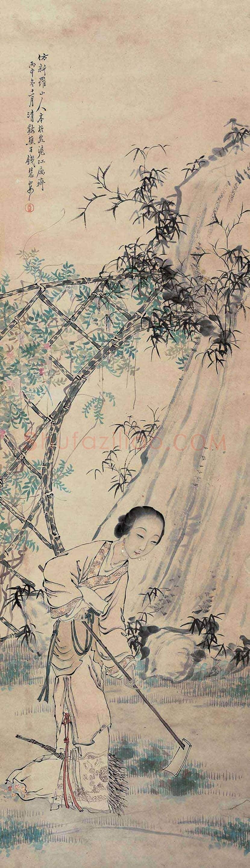 钱慧安作品欣赏 | 书画资料
