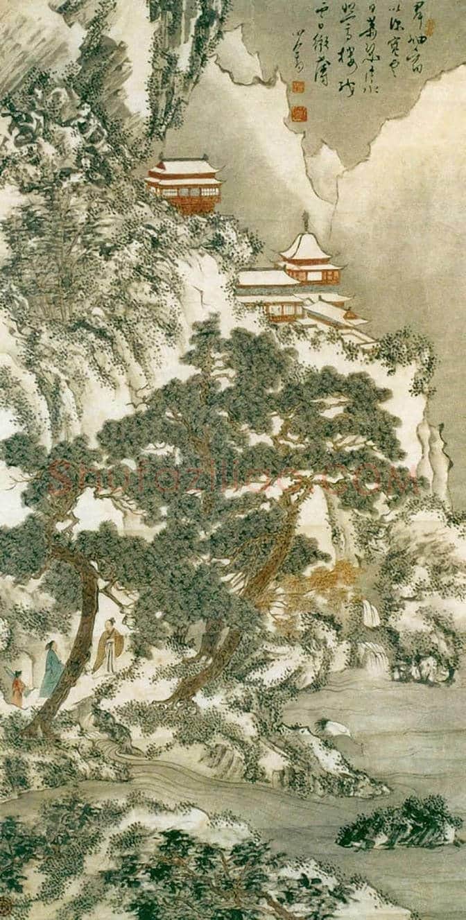 溥心畬画作欣赏 | 书画科普