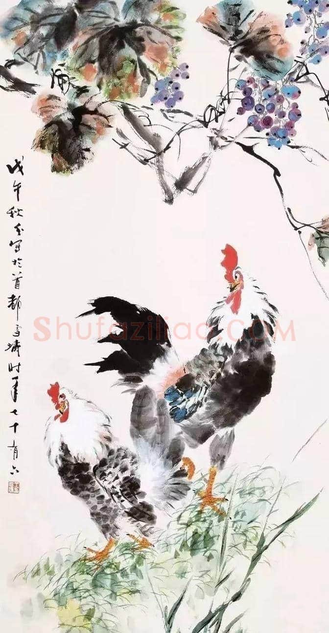 徐悲鸿画了3只鸡拍卖1084万，大家看值吗？【名家画鸡】 | 书画学堂