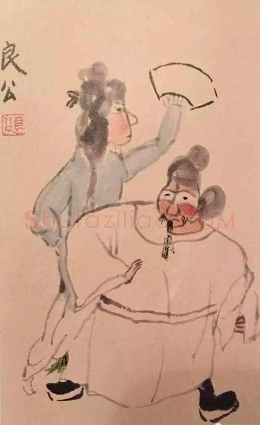 关良戏曲人物画作品欣赏 | 书画讲解