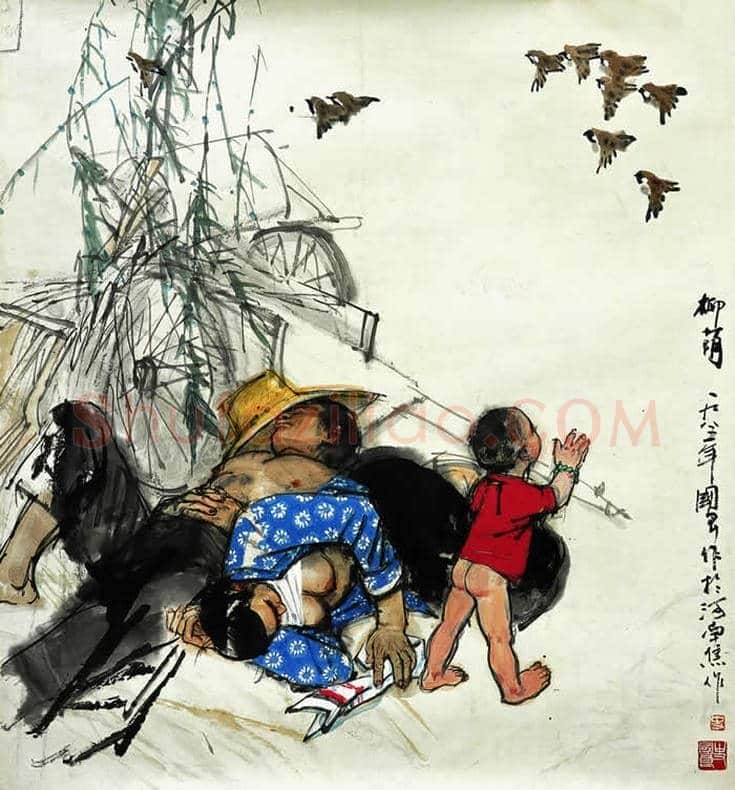 画僧史国良作品欣赏 | 书画知识