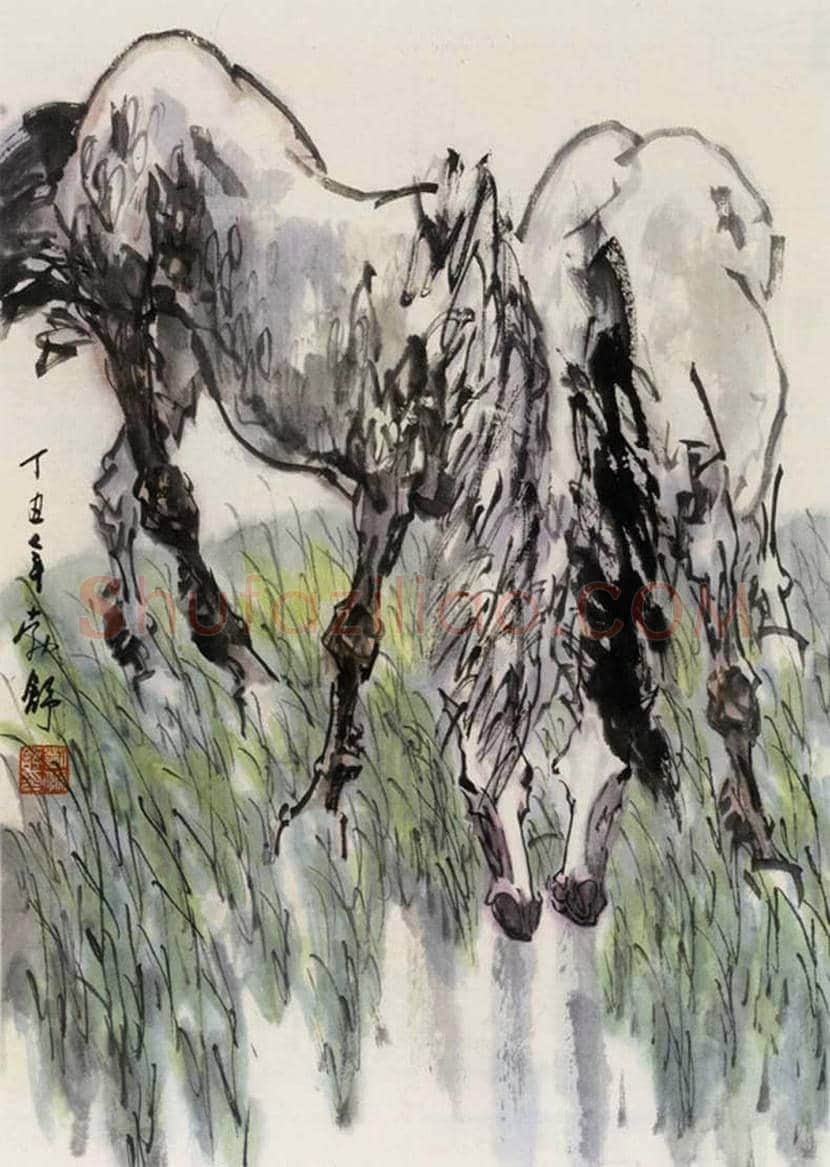 刘勃舒画马作品欣赏 | 书画文摘