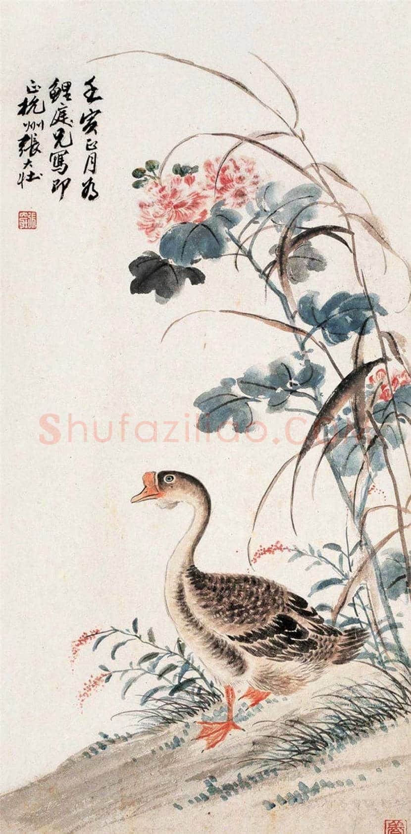 张大壮花鸟画作品欣赏 | 书画文摘