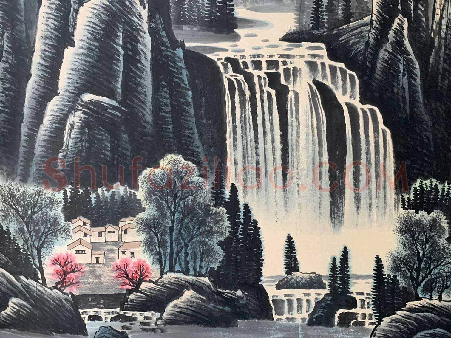 鸿篇钜制——李可染《无尽江山入画图》 | 国画赏析