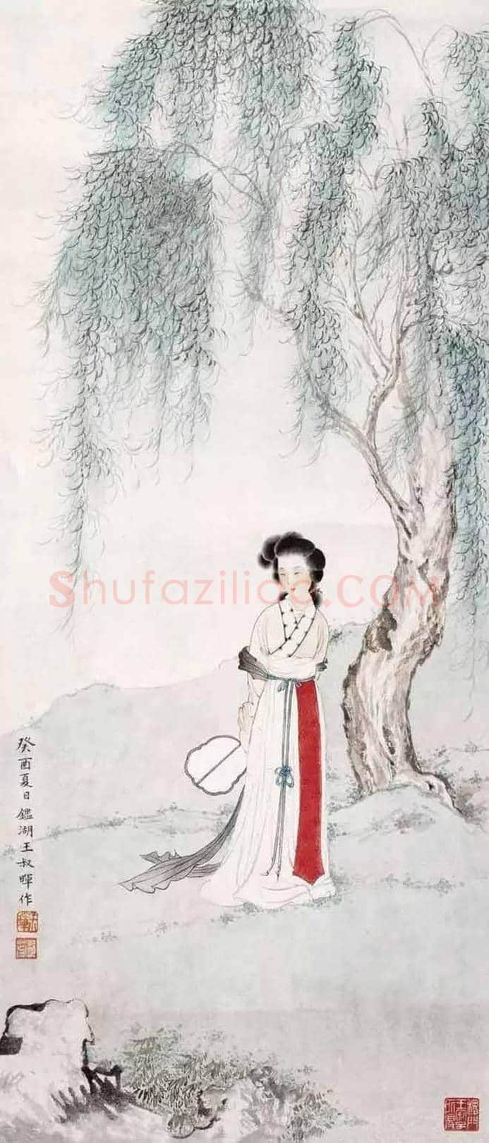 王叔晖:中国工笔仕女第一人 | 书画科普