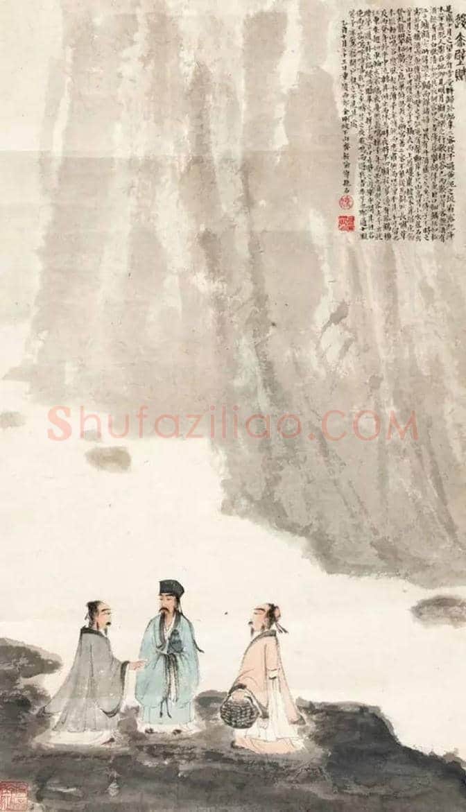 傅抱石绘画所呈现的中国古詩意境【名人字画欣赏】 | 书画学堂