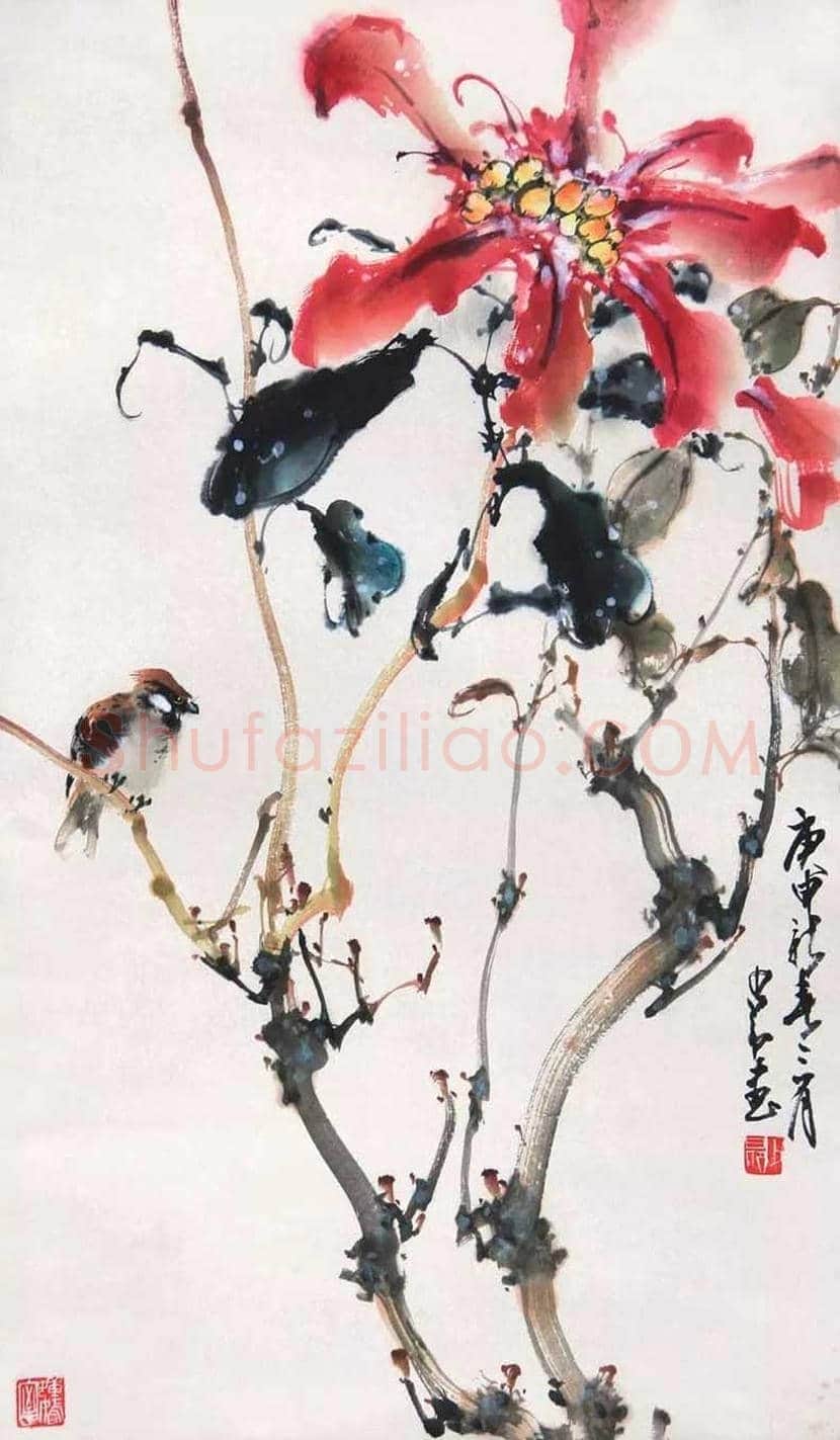 赵少昂:中国花鸟画第一人,当无出其右 | 书画常识
