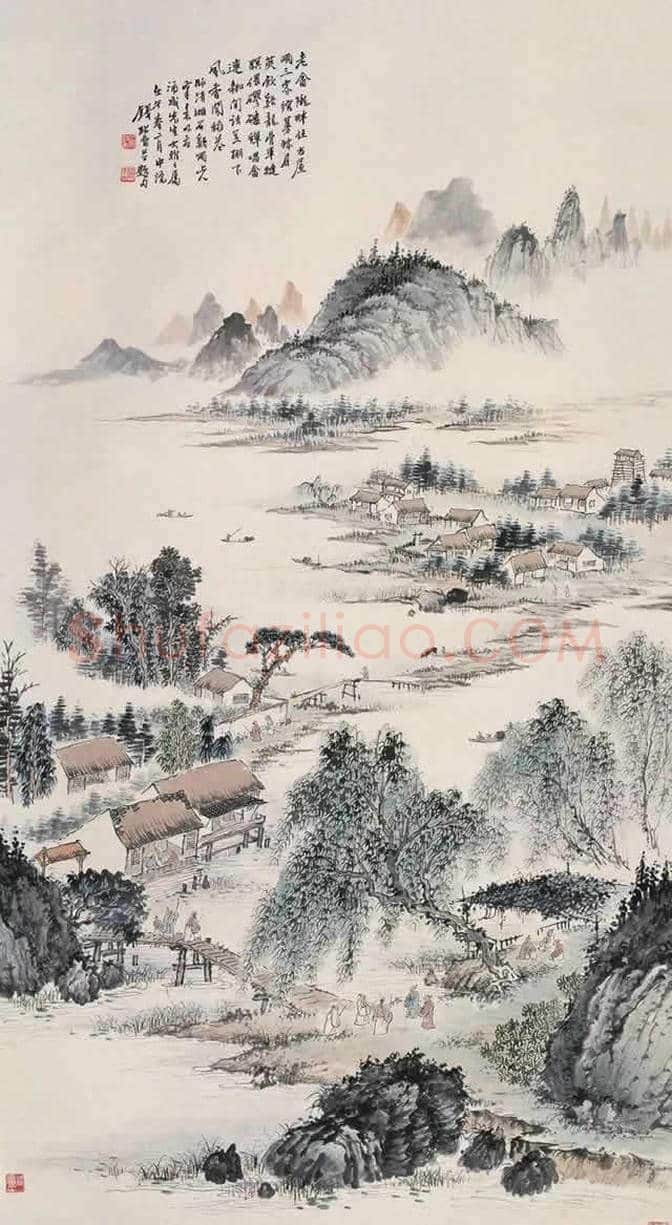 钱松岩丨钱松喦谈绘画 | 书画讲解