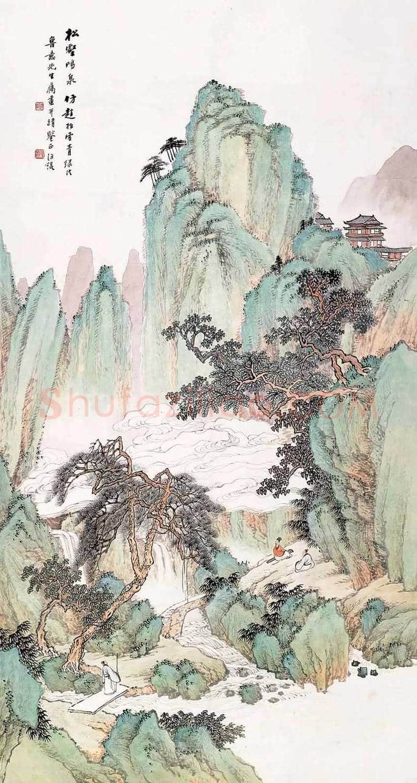 汪琨山水画作品欣赏 | 书画百科