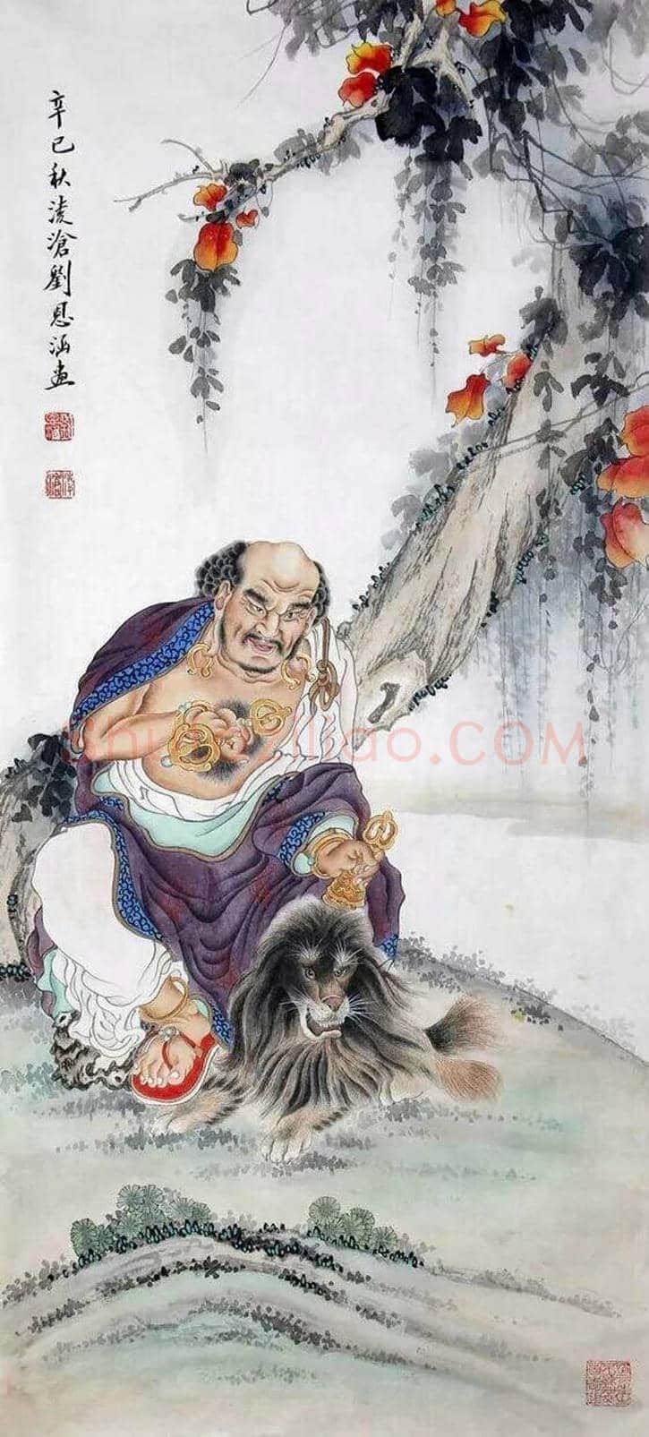 刘凌沧人物画作品欣赏 | 书画知识