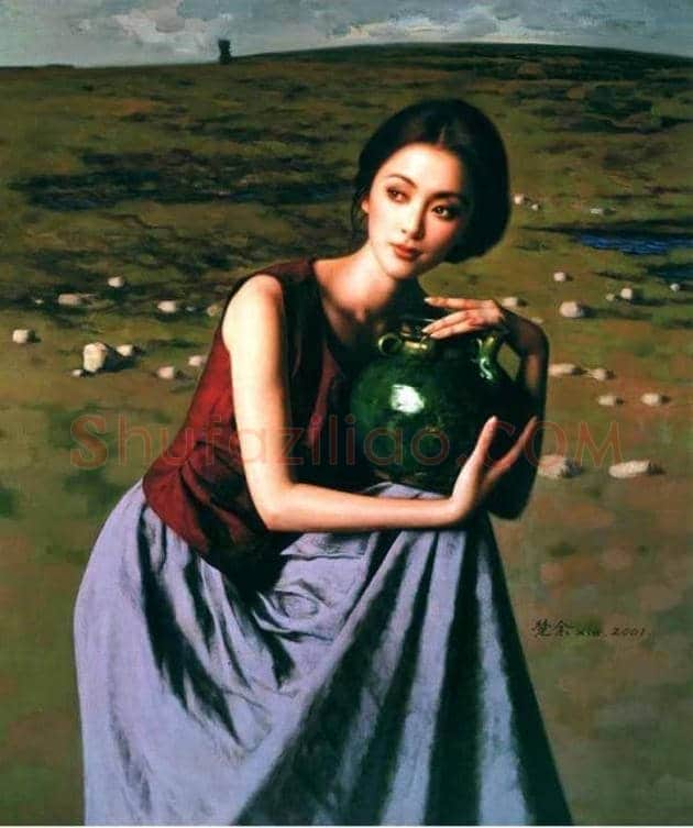 谢楚余笔下的女神们 | 书画讲解