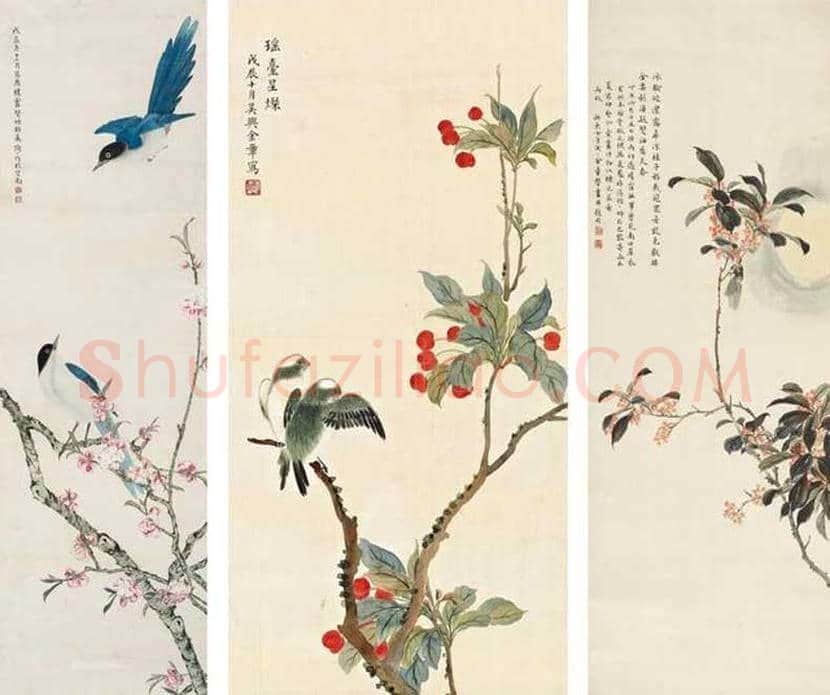 金章作品欣赏 | 书画讲解