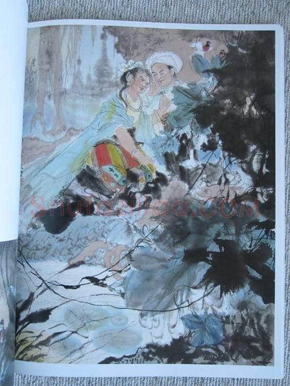 程十发连环画《召树屯和喃婼娜》 | 书画知识