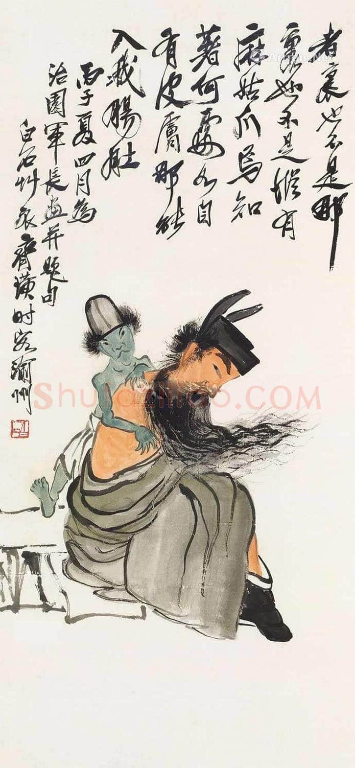 齐白石2018春拍超千万作品欣赏 | 书画百科