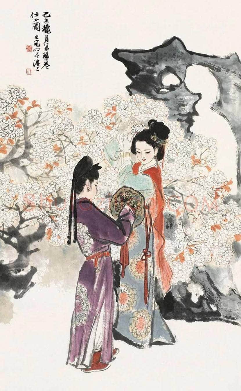 刘旦宅人物画作品欣赏 | 书画讲解