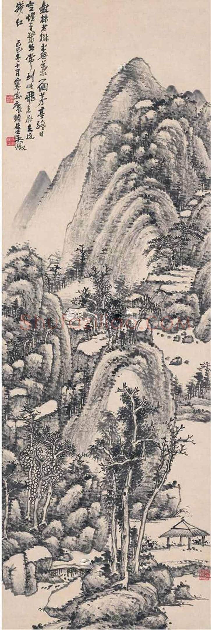 吴待秋字画价格，多少钱一平尺？ | 书画百科