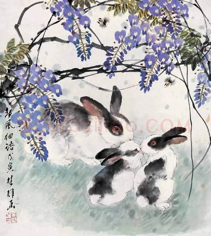 方楚雄工笔动物欣赏,很有乡土气息 | 书画资料