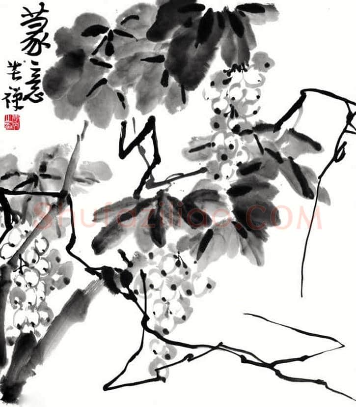 李苦禅作品欣赏【50幅高清大图】 | 书画百科