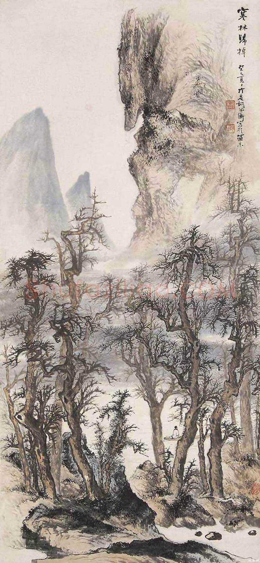 胡佩衡山水画作品欣赏 | 书画知识