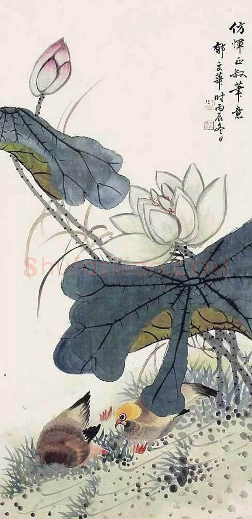 郁文华作品欣赏 | 书画资料