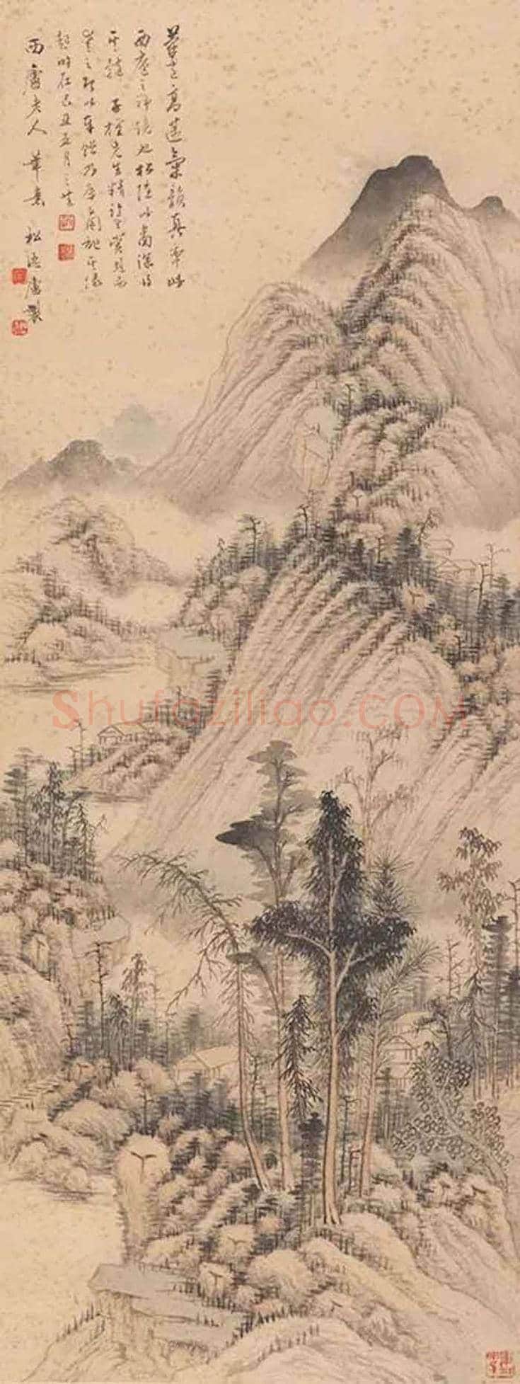 宋文治作品呈现50年代山水画发展的缩影 | 书画科普