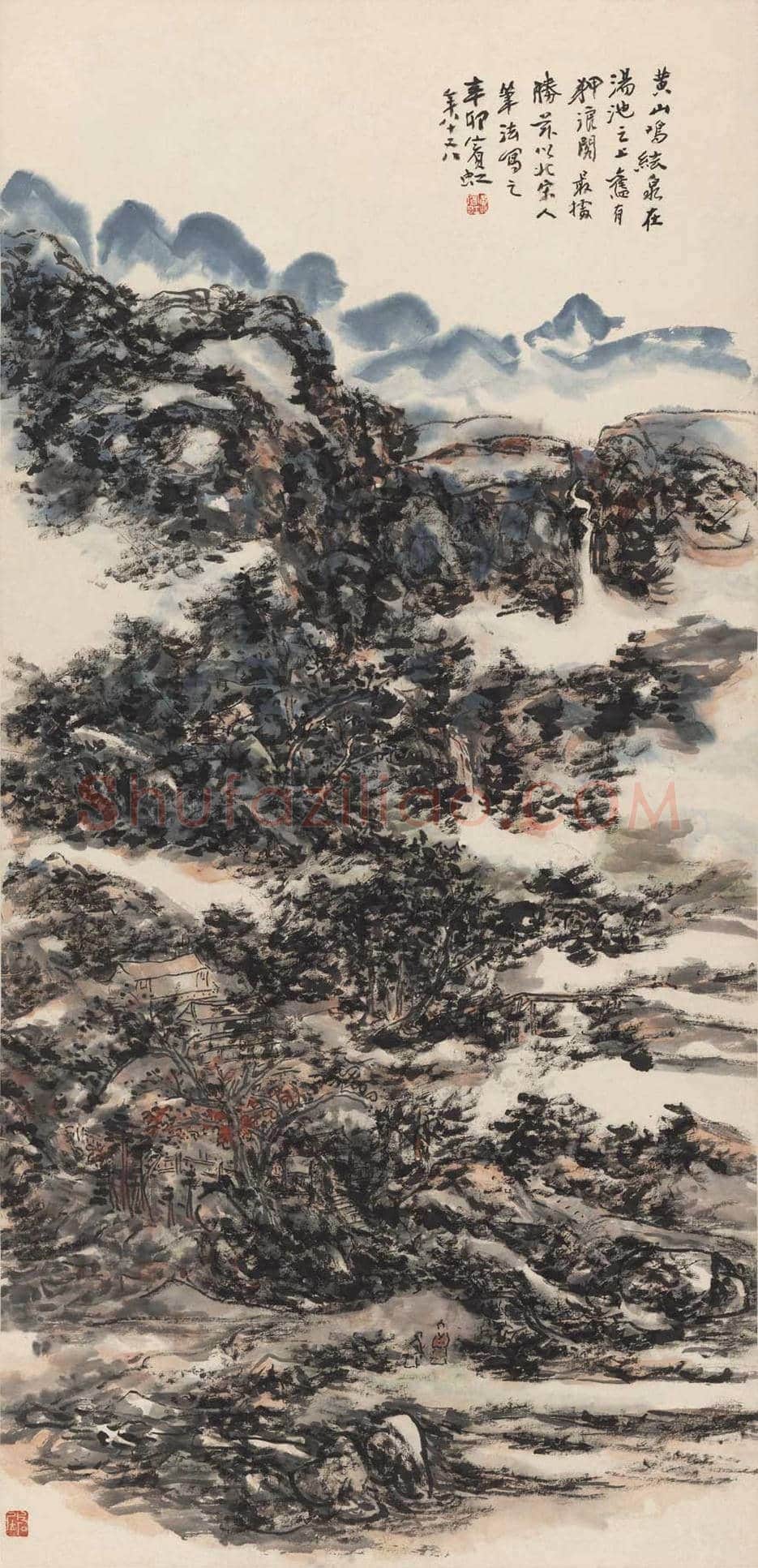黄宾虹绘画作品欣赏 | 书画讲解