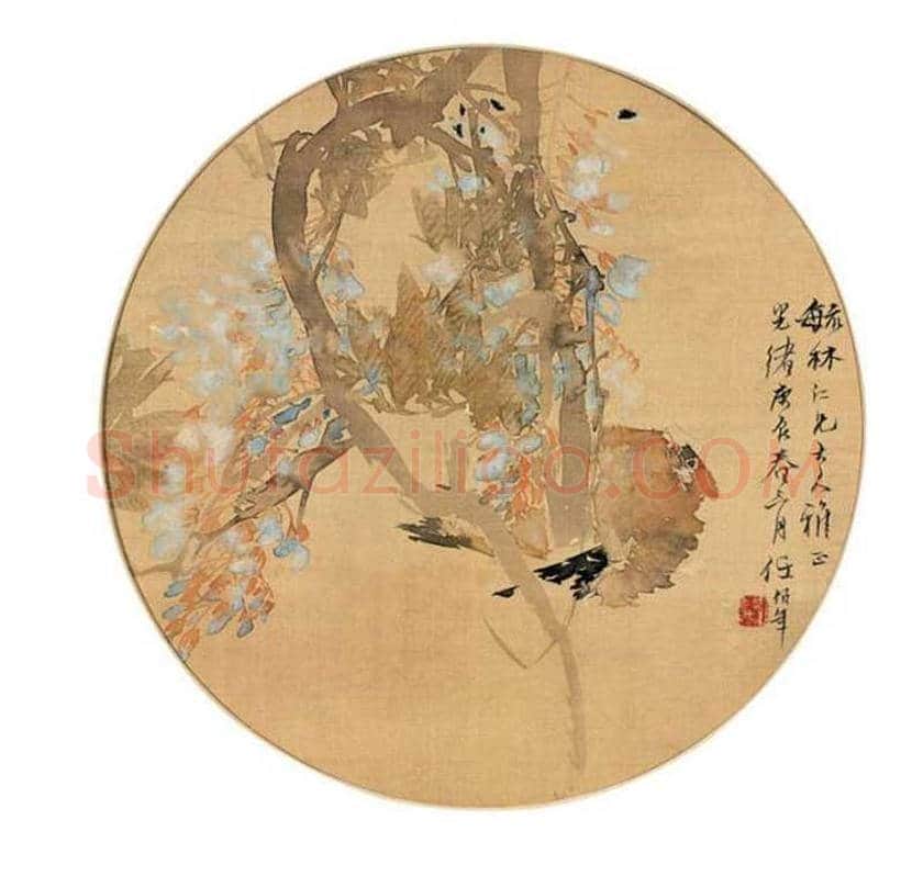 任伯年扇面作品欣赏 | 书画资料