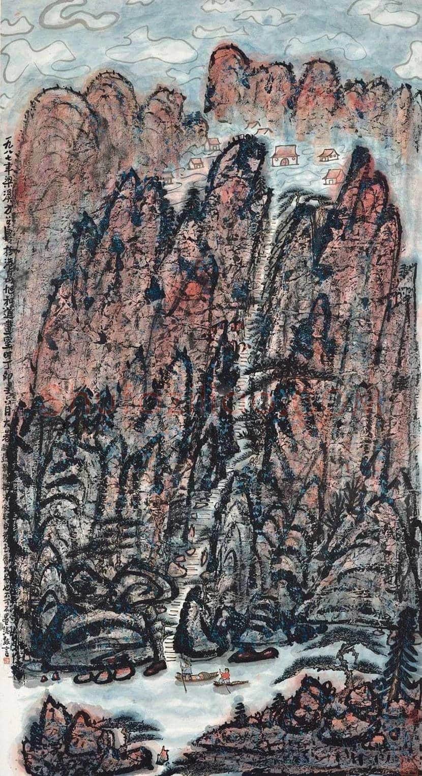 方召麐作品欣赏 | 书画资料