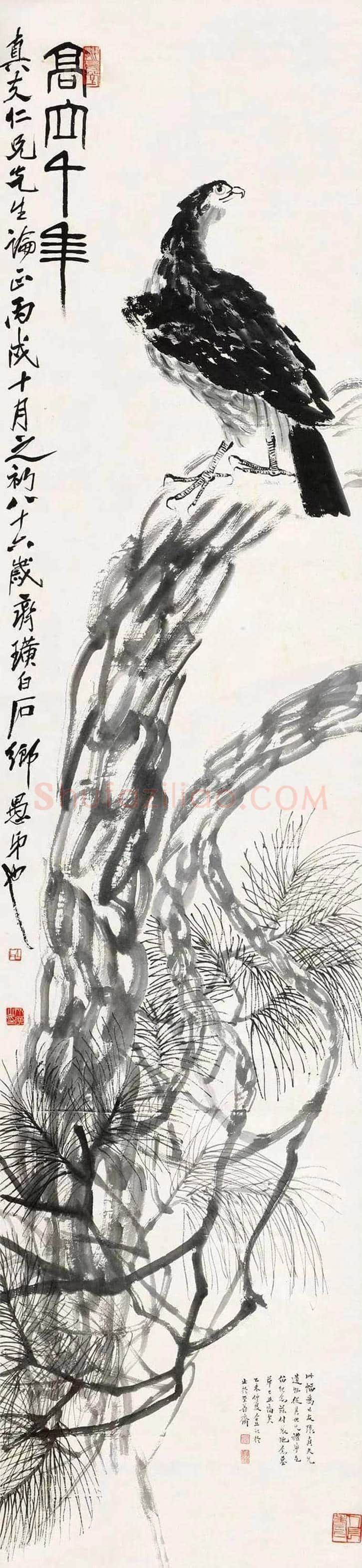 齐白石拍卖最贵的花鸟画都有哪些？ | 书画百科